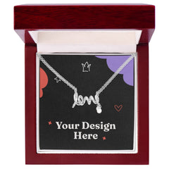 Scripted Love Necklace