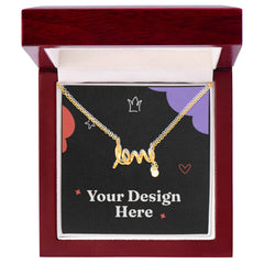 Scripted Love Necklace