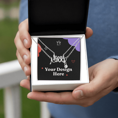 Scripted Love Necklace