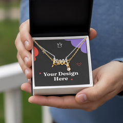 Scripted Love Necklace